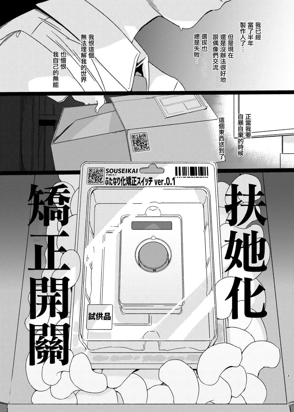 [Suimitsutou Koubou (Momo no Suidousui)] Idol Futanari-ka Switch (THE iDOLM@STER) [Chinese] [沒有漢化] [Digital] - Page 3