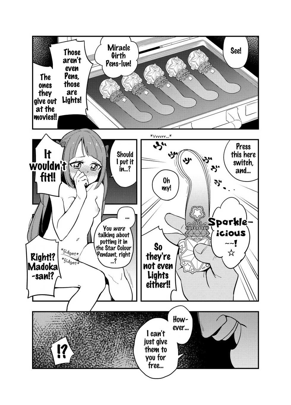 [Peshipeshi Handle (Uko)] Wakusei Supponpon ni Yattekita StaPre no Gag Manga | A Trip to Planet Starkers: a StaPre Gag Manga (Star Twinkle Precure) [English] - Page 11