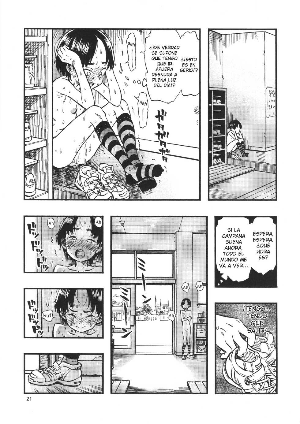 (C86) [Minori Kenkyuujo (Minori Kenshirou)] Roshutsu Joshi | La chica exhibicionista [Spanish] - Page 20