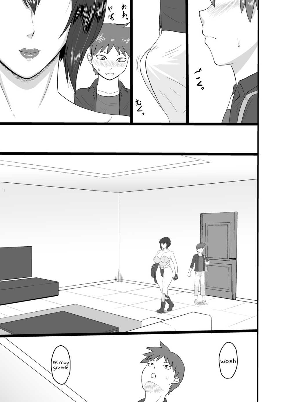 [Oneekyou (ML)] Shotagui Mesu Gorilla ~Yudan Shichatta~ (Ghost in the Shell) [Spanish] [Ayanokoji el pelao] [Digital] - Page 5