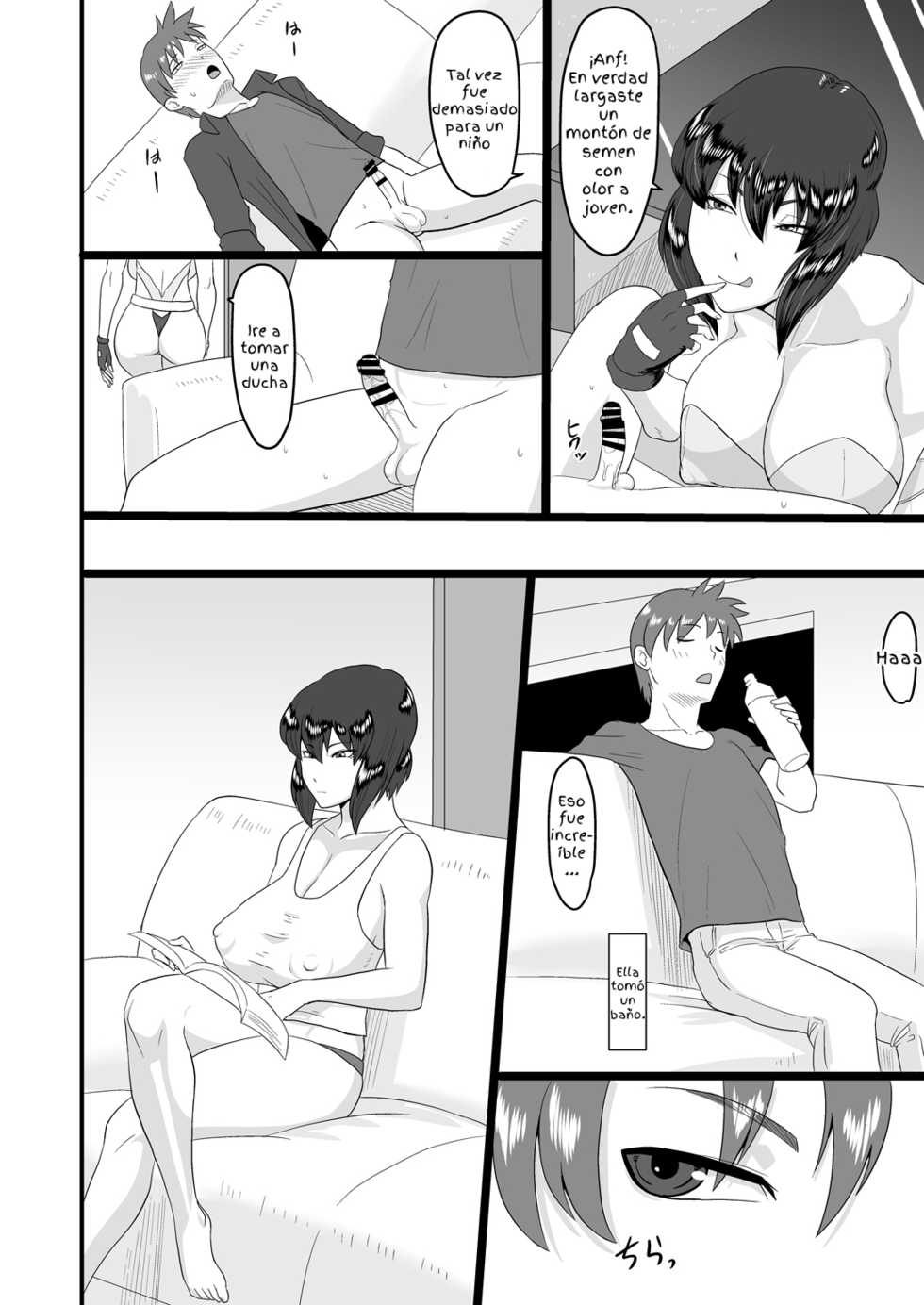 [Oneekyou (ML)] Shotagui Mesu Gorilla ~Yudan Shichatta~ (Ghost in the Shell) [Spanish] [Ayanokoji el pelao] [Digital] - Page 16