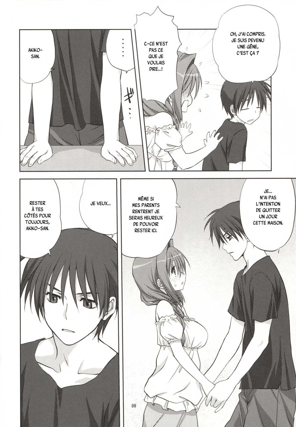 (C80) [Mitarashi Club (Mitarashi Kousei)] Akiko-san to Issho 8 (Kanon) [French] {SAXtrad} [Decensored] - Page 5
