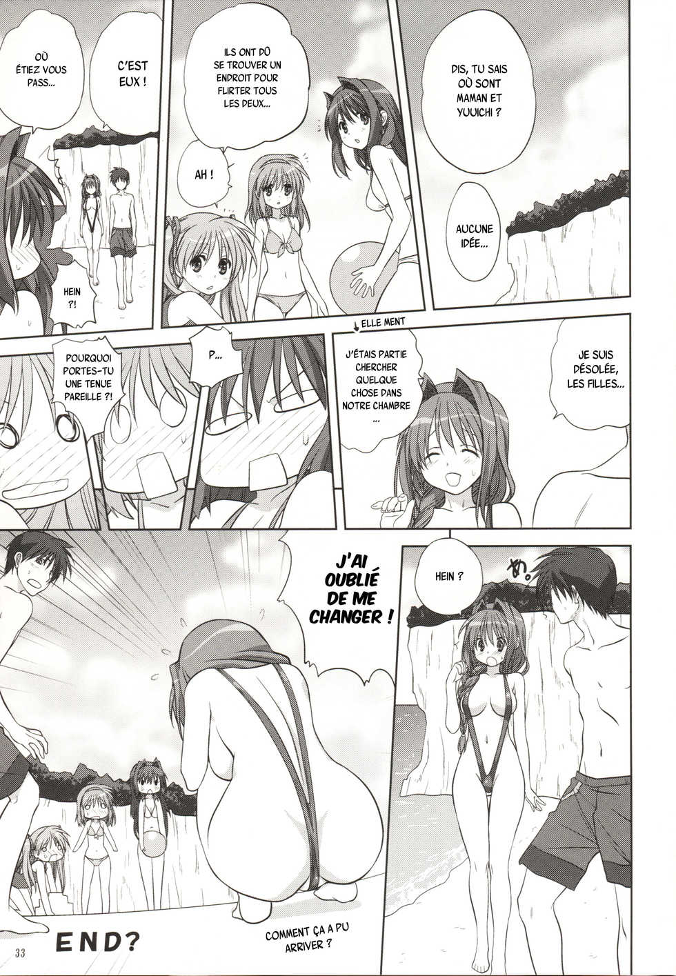 (C80) [Mitarashi Club (Mitarashi Kousei)] Akiko-san to Issho 8 (Kanon) [French] {SAXtrad} [Decensored] - Page 32
