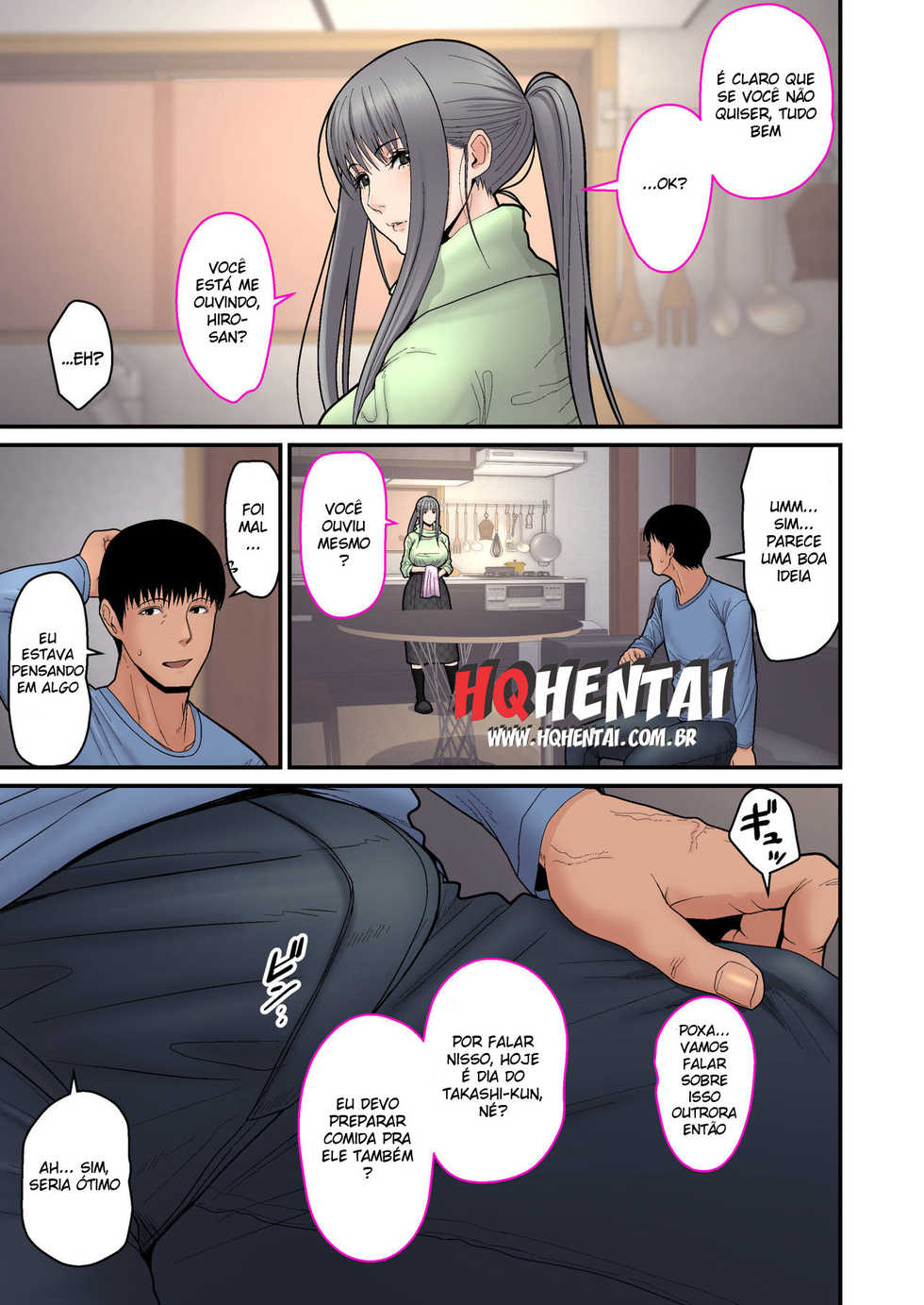 [tengohambre (Sueyuu)] Tsuma Omoi, Netorase Kanketsuhen | Steal My Wife Feelings Final Chapter [Portuguese-BR] [Digital] - Page 5