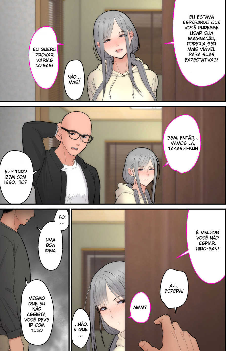 [tengohambre (Sueyuu)] Tsuma Omoi, Netorase Kanketsuhen | Steal My Wife Feelings Final Chapter [Portuguese-BR] [Digital] - Page 19
