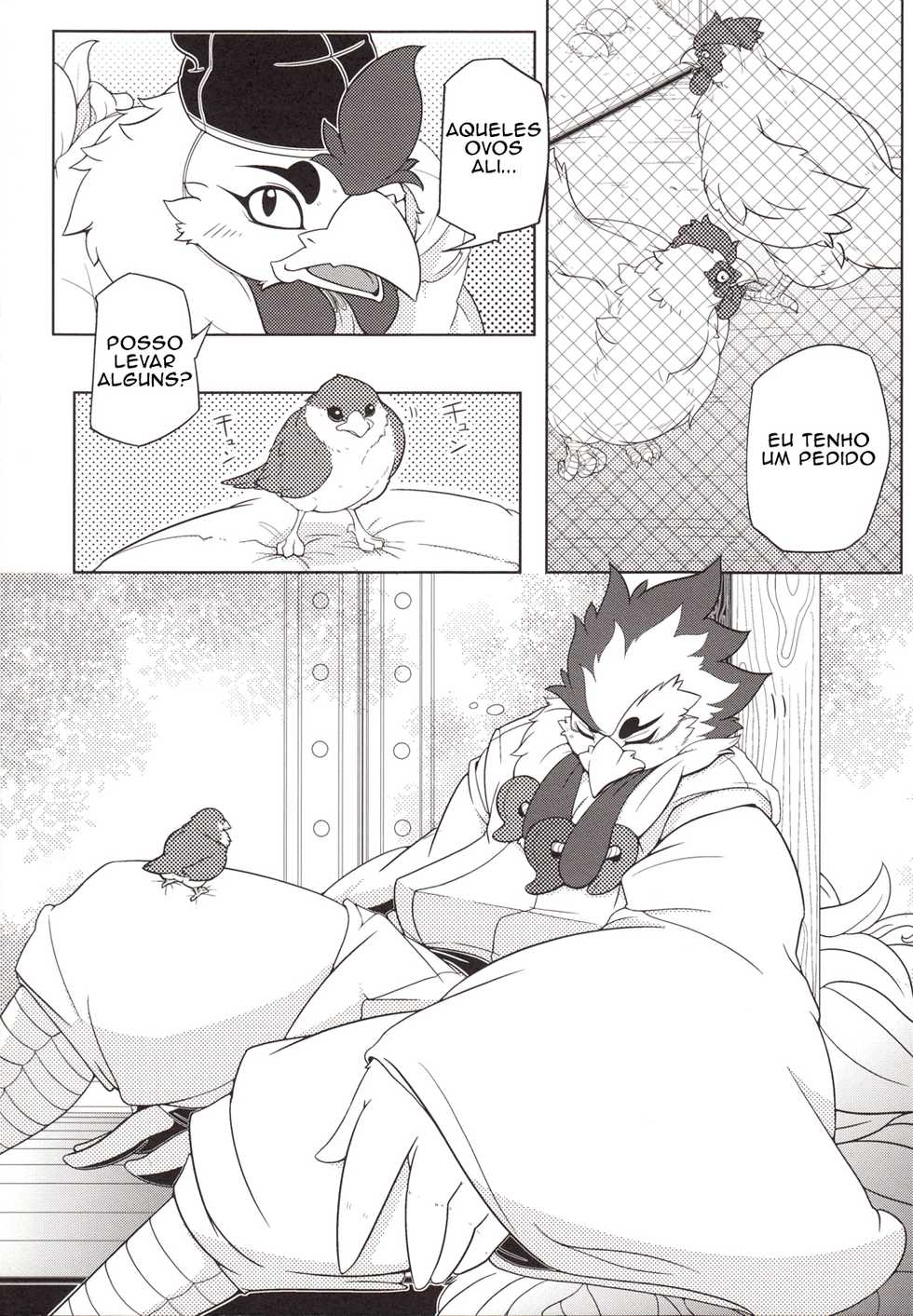 (Kemoket 2) [Mercuro (Ri Suou)] Choukei + Keiran (Gingitsune) [Portuguese-BR] - Page 5