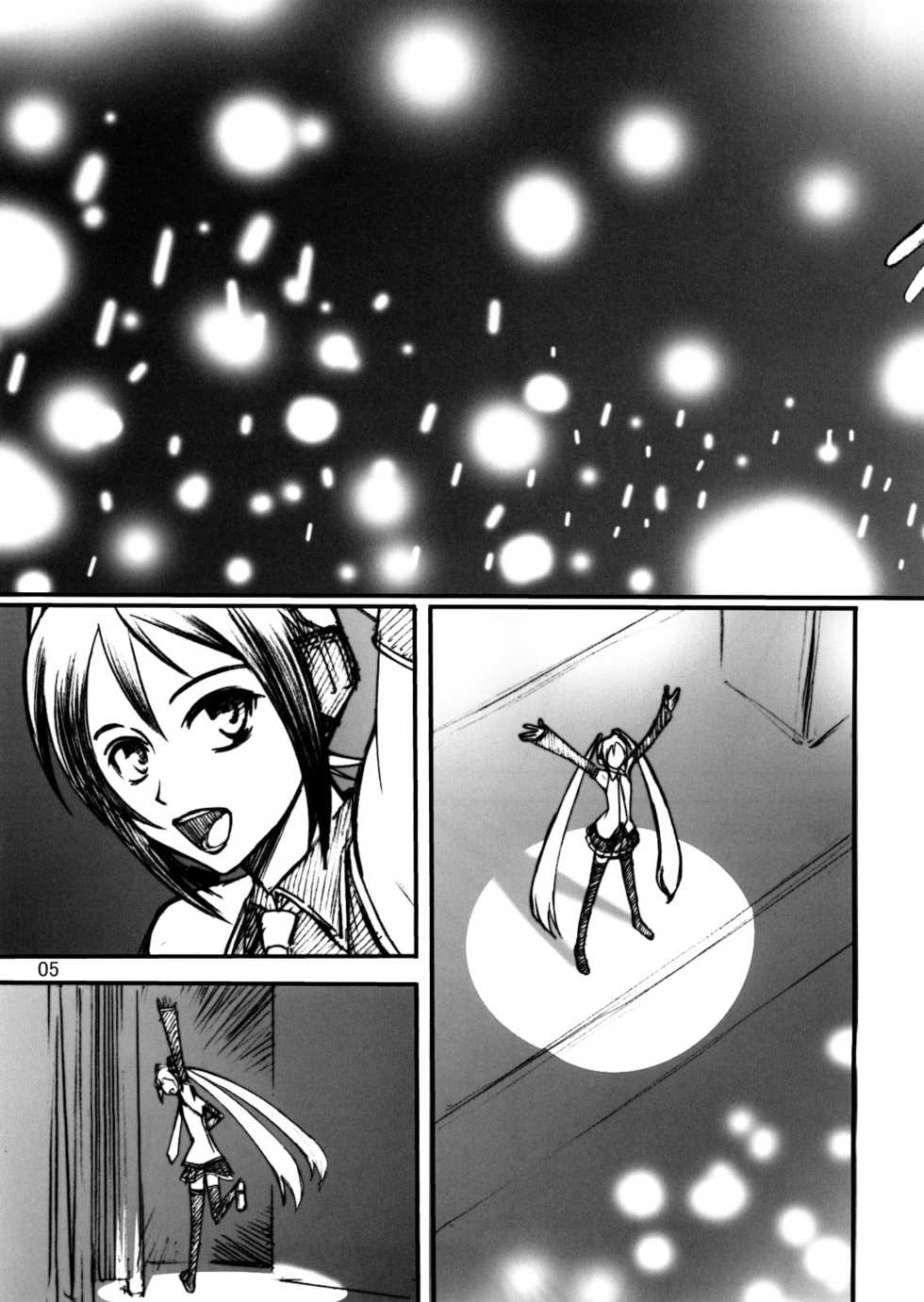 (C73) [High Thrust (Inomaru)] Hatsune High Thrust (Vocaloid) - Page 4