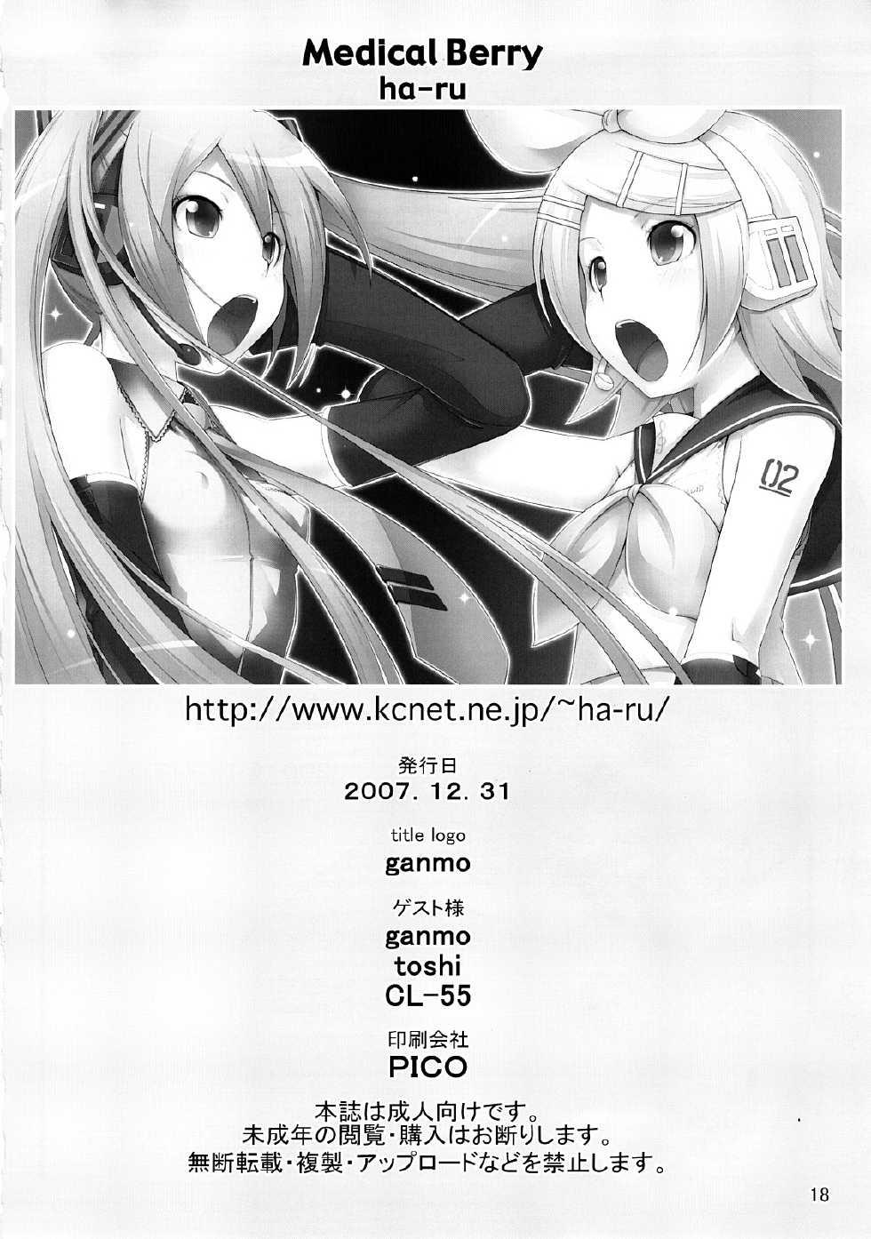 (C73) [Medical Berry (ha-ru)] Mixture (VOCALOID) - Page 17