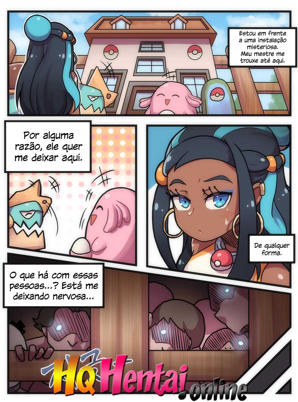 [Creeeen] Welcome to Humble Pokemon Daycare (Pokémon Sword and Shield) [Portuguese-BR] [hentaikai.com] - Page 3