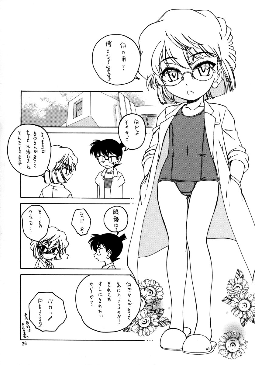 (C64) [Joshinzoku (Wanyanaguda)] Manga Sangyou Haikibutsu 07 (Detective Conan) - Page 25