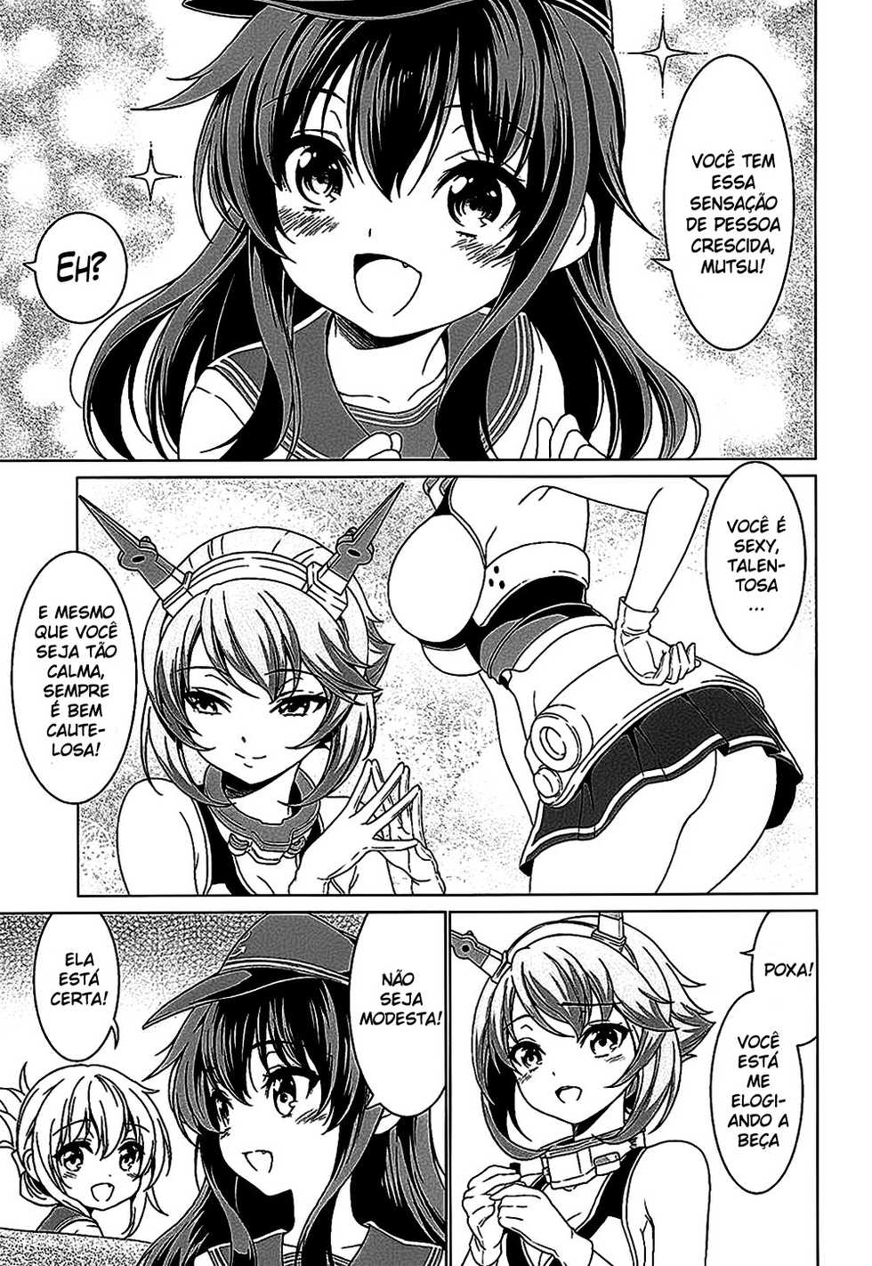 (C87) [DKsha (Kase Daiki)] "Onee-san" ja Irarenai (Kantai Collection -KanColle-) [Portuguese-BR] [DiegoVPR] - Page 4