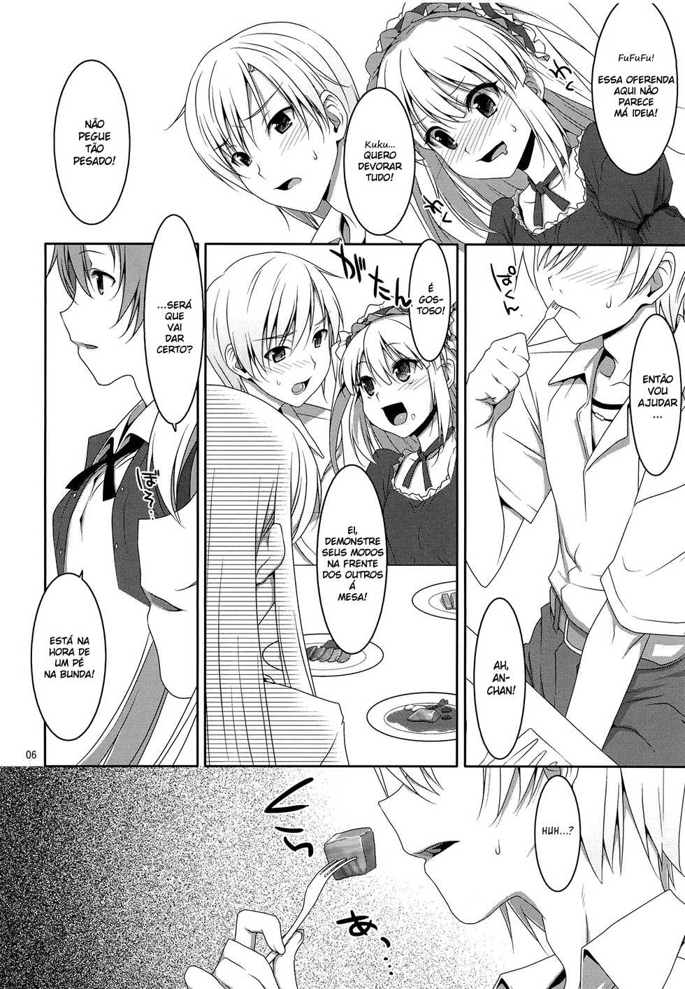 (C80) [TIES (Takei Ooki)] Hatoniku! (Boku wa Tomodachi ga Sukunai) [Portuguese-BR] [DiegoVPR] - Page 5