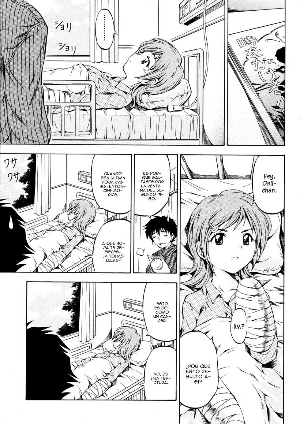 [Makari Tohru] Toki ni Kakeru Shoujo | La chica que carece de tiempo (Anthurium - Bonnou no Hana) [Spanish] [m2mwk2] - Page 3