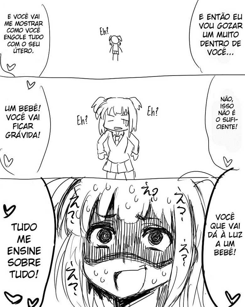 [Kitsune Tsuki] Chinpo Shaburi no Renai Kenkyuu (Love Lab) [Portuguese-BR] [Tsukai Scan] - Page 10