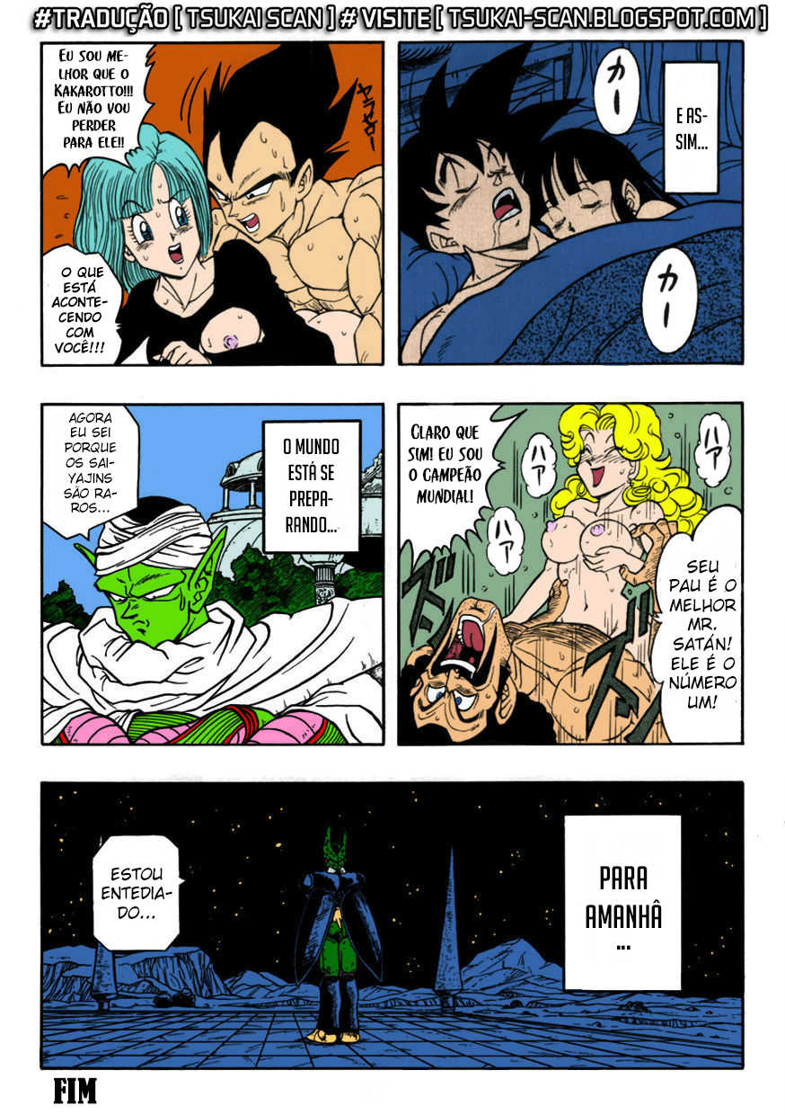 [Rehabilitation (Garland)] DRAGONBALL H Bessatsu Soushuuhen (Dragon Ball Z) [Portuguese-BR] [Tsukai Scan] [Colorized] [Incomplete] - Page 19