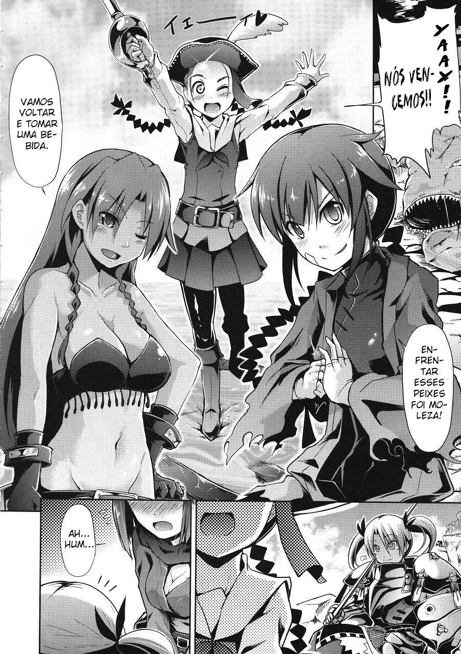 (Gensou no Jukai 5) [Takemasaya (Takemasa Takeshi)] Sekaiju no Reigoku (Etrian Odyssey) [Portuguese-BR] [Tsukai Scan] - Page 5