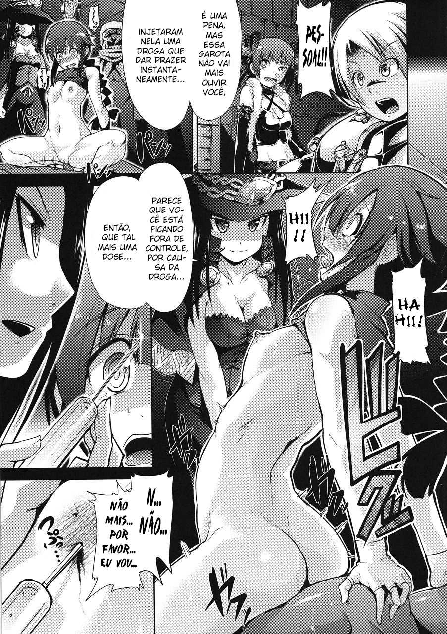 (Gensou no Jukai 5) [Takemasaya (Takemasa Takeshi)] Sekaiju no Reigoku (Etrian Odyssey) [Portuguese-BR] [Tsukai Scan] - Page 12