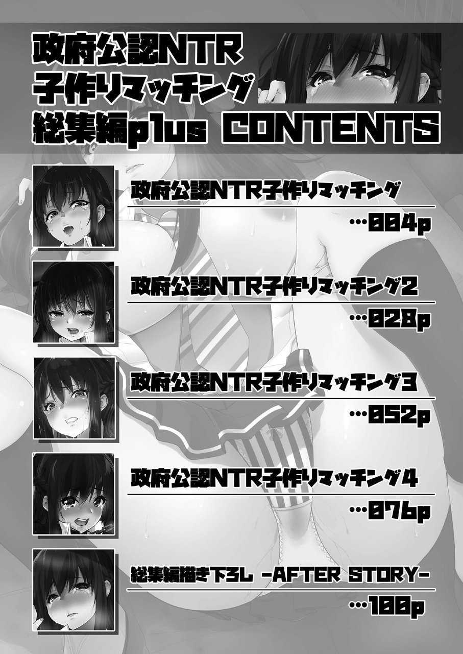 [sarfatation (Sarfata)] Seifu Kounin NTR Kozukuri Matching Soushuuhen plus [Digital] - Page 3