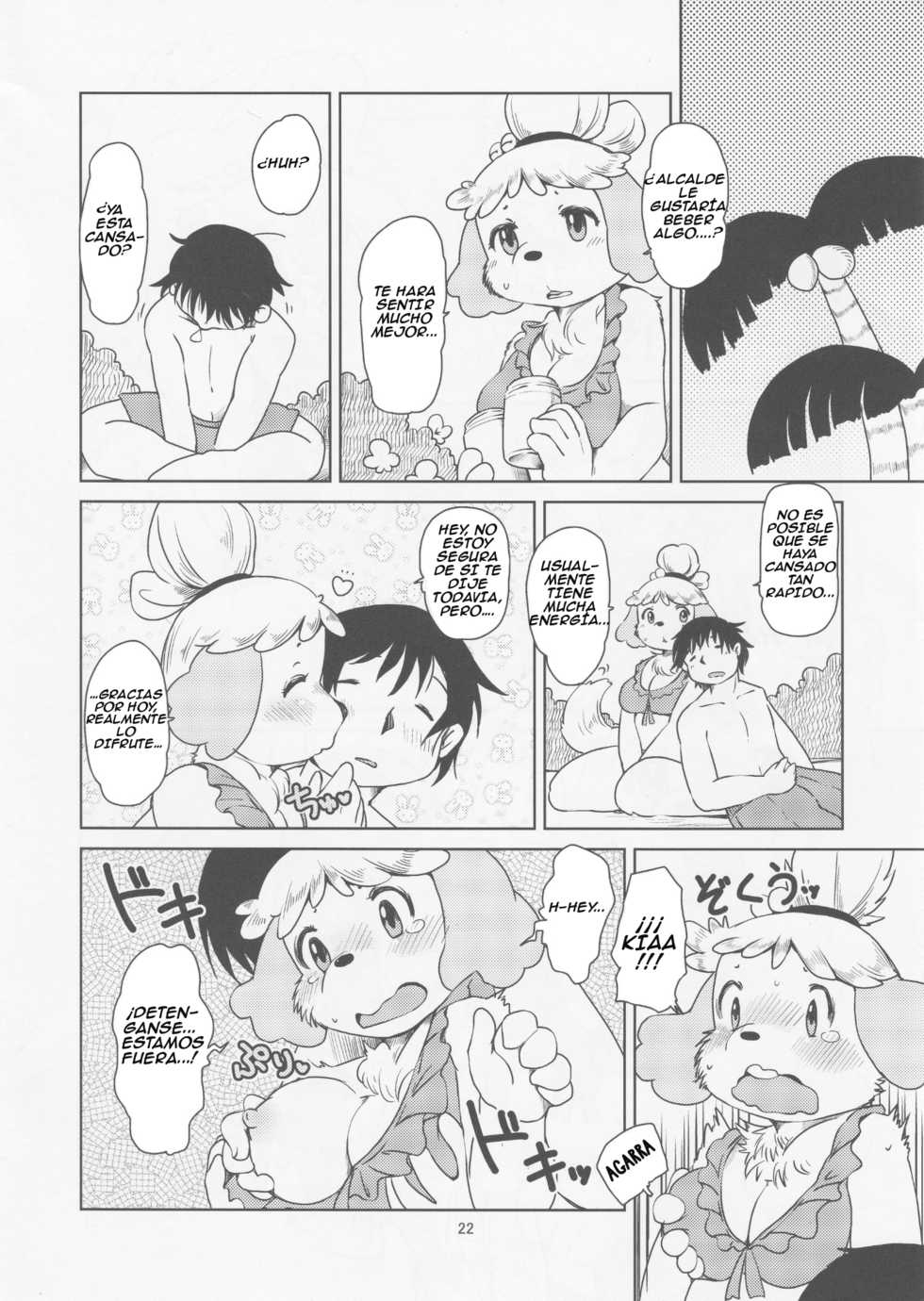 (Fur-st 7) [Noraya (Setouchi Kurage)] Zutto Anata no Hisho. (Animal Crossing) [Spanish] [Pal-Perro] - Page 21