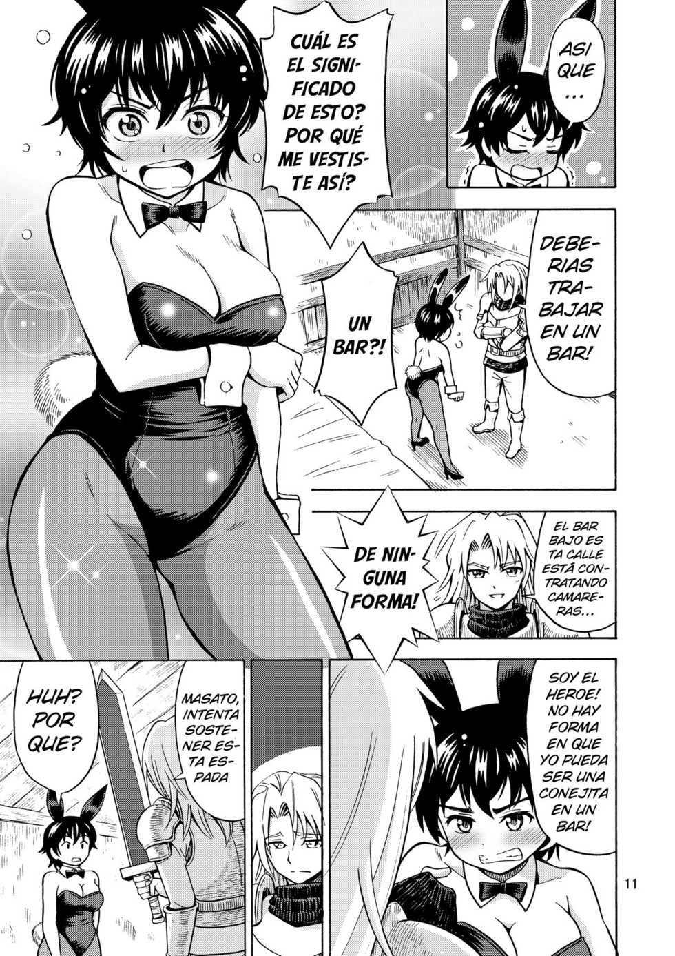 [Yoshida Gorou Shoukai (Yoshida Gorou)] Yuusha wa Onnanoko ni Naru Noroi o Kakerareta! [Spanish] [GB Scans] [Digital] - Page 13