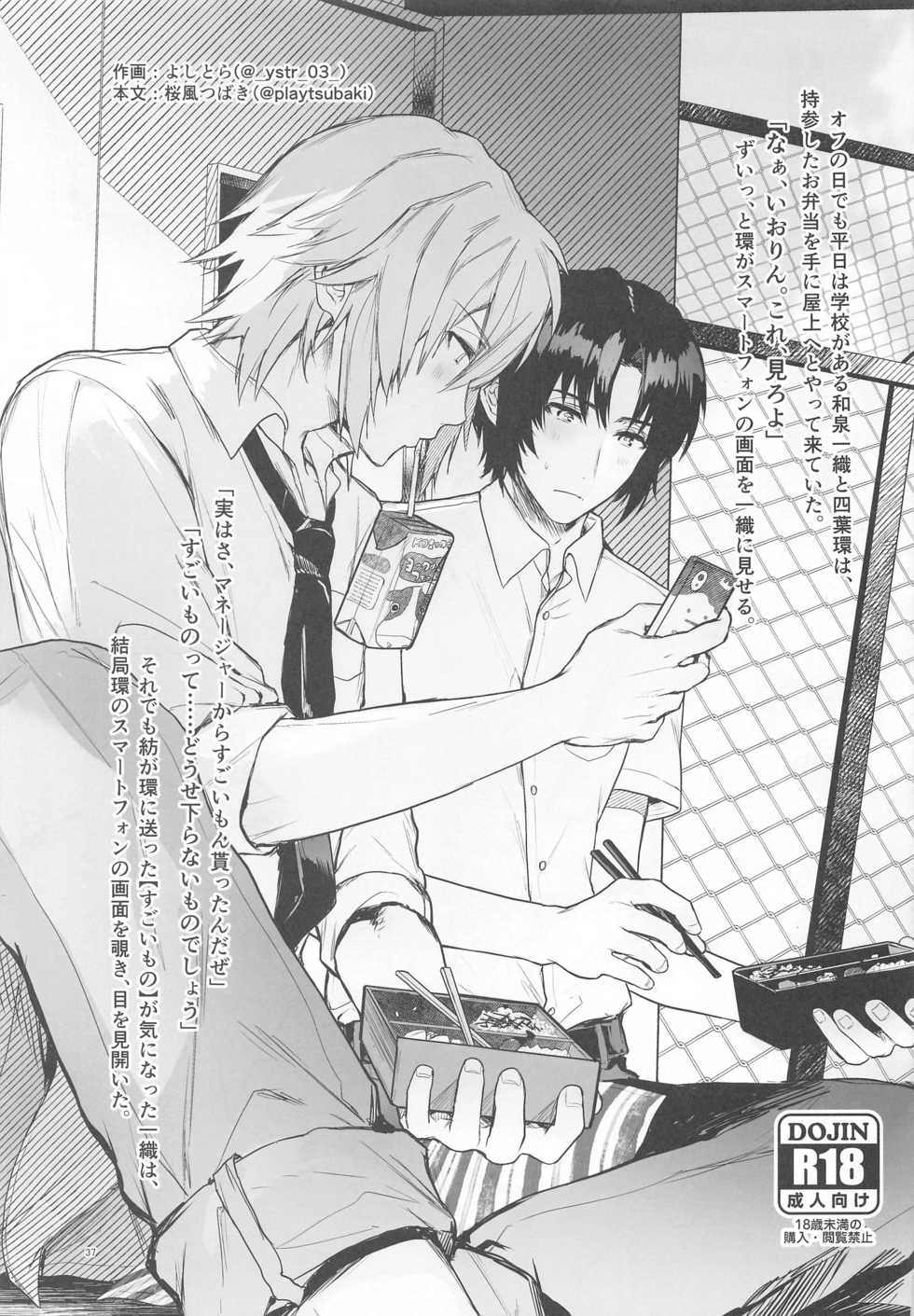 [Ivotoreta (Yoshitora)] Manager desu ga... NATSU Shichatte mo Ii desu ka? (IDOLiSH7) - Page 36