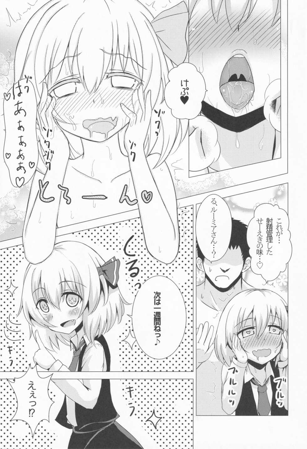 (C90) [Noramani (Aokoji)] Rumia-ryuu Shasei Kanrijutsu (Touhou Project) - Page 6
