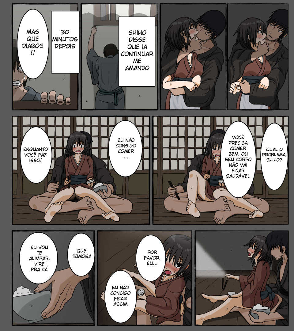 [Iris art (Toda Hisaya)] Mura no Okite - Koibito wa Ore no Mae de Hoka no Otoko to Fuufu ni Naru [Portuguese-BR] [HQHentai] - Page 22
