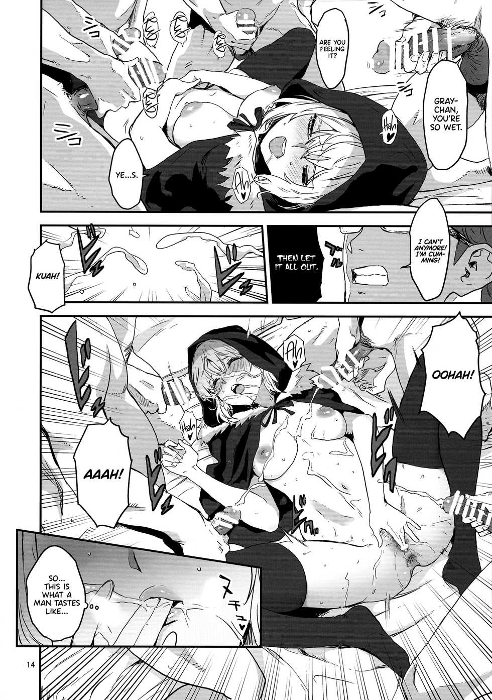 (C97) [Manga Super (Nekoi Mie)] Akogare no Gray-chan no Yowami ni Tsukekonde, Minna de Doutei o Sotsugyou sasete Moraimashita. (Lord El-Melloi II Sei no Jikenbo) [English] [UncontrolSwitch] - Page 15