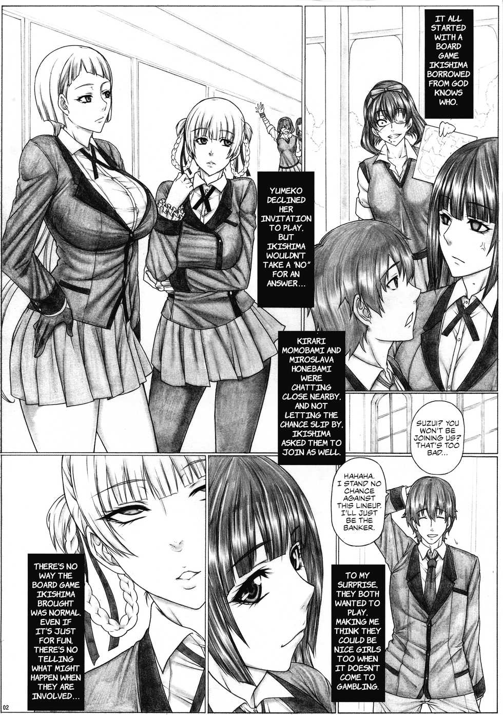 (C97) [AXZ (Kutani)] Angel's stroke 120 Hamegurui 2 | Sex-gurui 2 (Kakegurui) [English] {Chrysanthemum} - Page 4