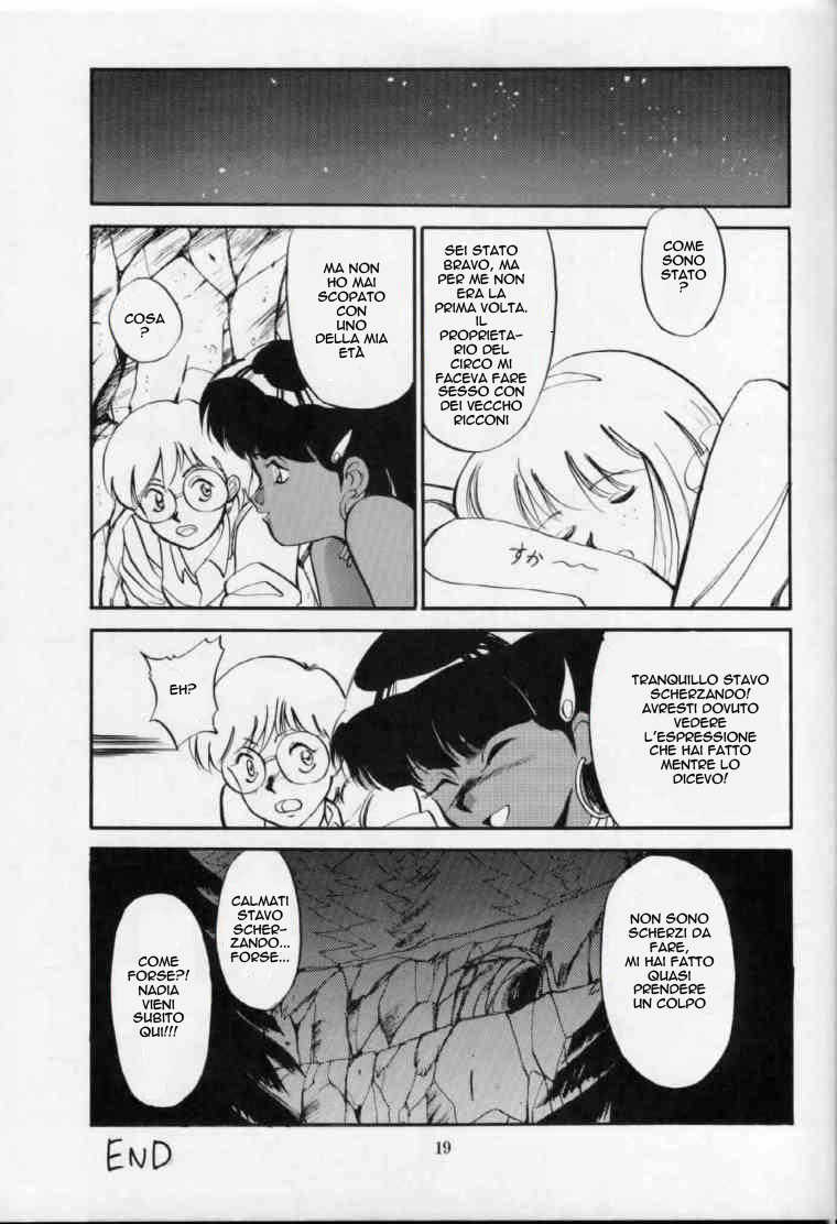 (C39) [Ryuukisha (T-FACTORY)] THE SECRET OF PINK OYSTER (TF 2 -'T' no Wagamama 'F' no Yuuutsu 2-) (Fushigi no Umi no Nadia) [Italian] [DS Shiendeh] - Page 15