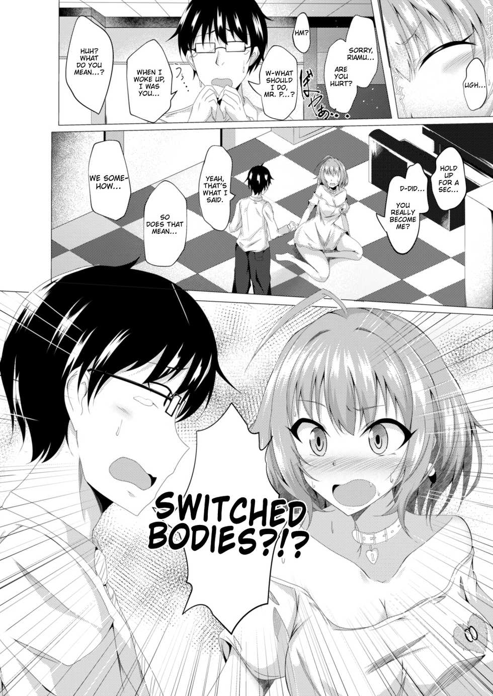 [Taketombo (Naba)] Riamu to P ga Irekawaru Hon | A Book in Which Riamu and Mr. P Switch Bodies (THE IDOLM@STER CINDERELLA GIRLS) [English] [FeeedTL] [Digital] - Page 4