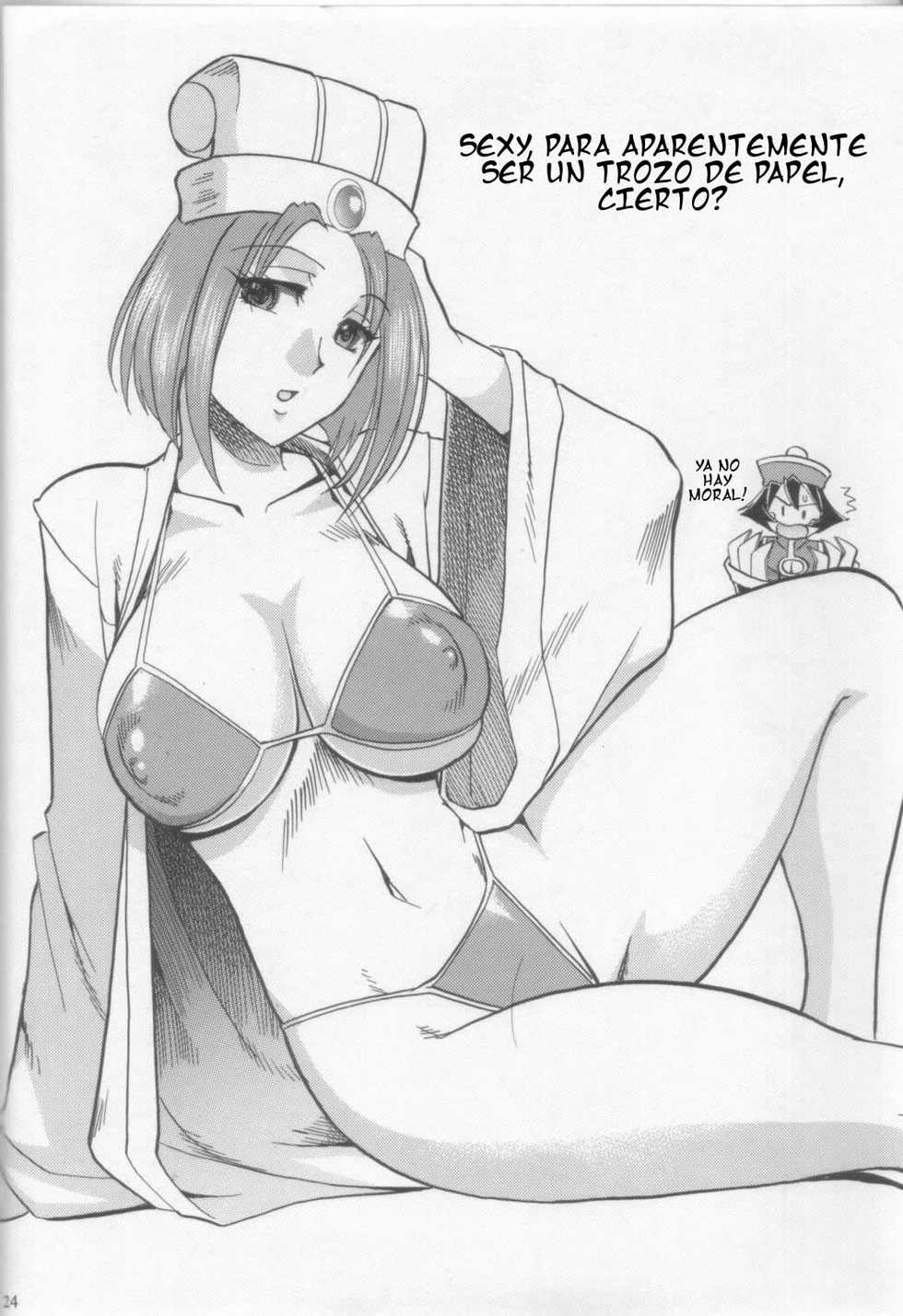 (C70) [Semedain G (Mokkouyou Bond)] Semedain G Works Vol. 28 - Ichinana | Darkstalkers: Prisionera Sexual (DarkStalkers) [Spanish] [Jedah12] - Page 23