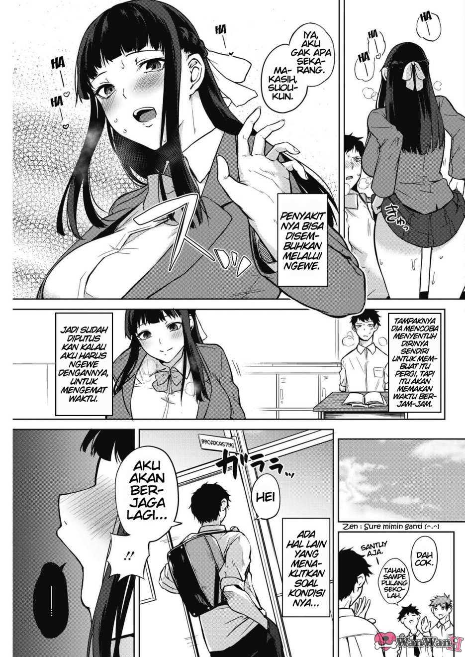 [Kurokawa Otogi] Zakuro Shoukougun [Bahasa Indonesia] {WanWanEcchi} - Page 9