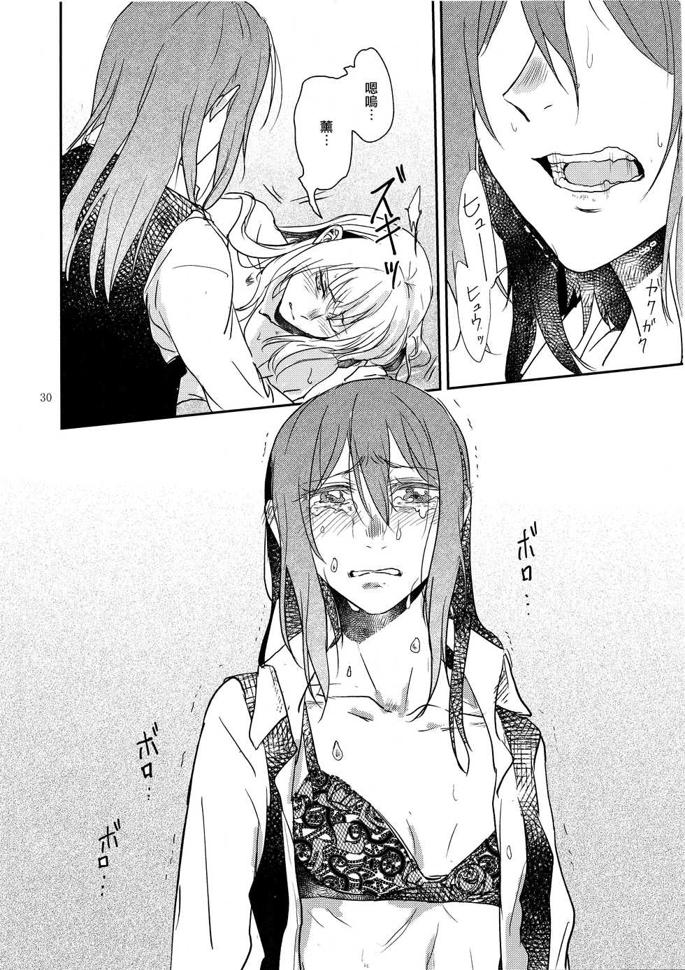 (BanG Dreamer's Party! 10th STAGE) [Sunezumi Fauvism (Jingo Kajiki)] Kimi no Tame ni Watashi ni wa | 我為了妳 (BanG Dream!) [Chinese] [EZR個人漢化] - Page 30