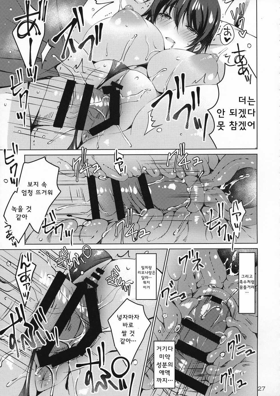 (COMIC1☆15) [Ice Cream (vanilla)] Android no Watashi ni Nenryou Hokyuu shite Kudasai 4 | 안드로이드인 저에게 연로보급 해 주세요 4 [Korean] [팀 마스터] - Page 27