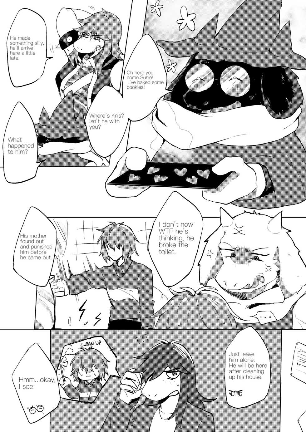 “The Level Max Bed Inspector (Leader) and The Rude Monster“ Serial Comic 1 - Page 6