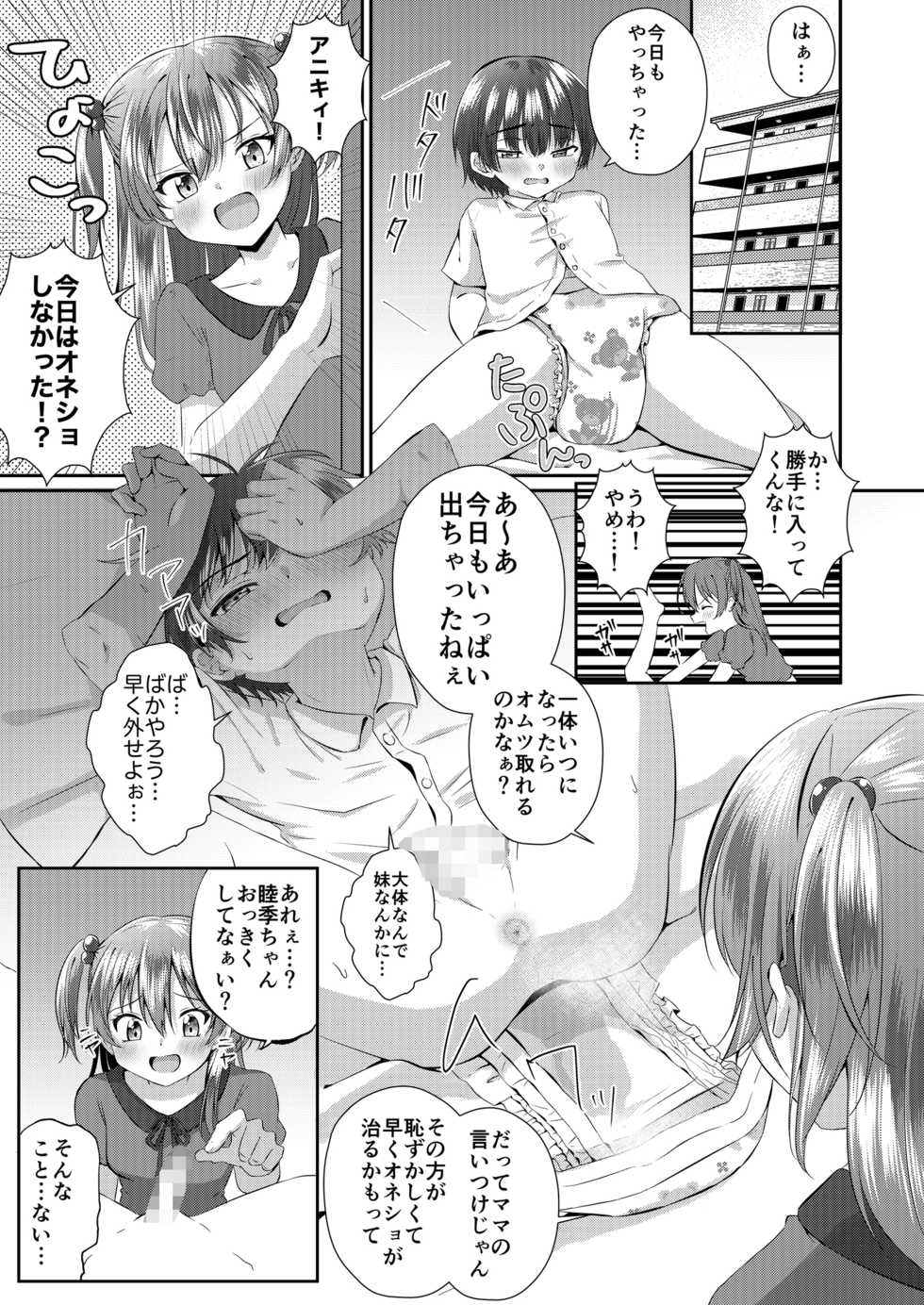 [Chijoku An (Azuma Riru)] Onii-chan Omutsu Nuretenai? - Page 2