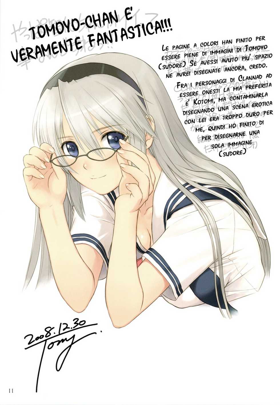 (C75) [T2 ART WORKS (Tony)] Botan Nabe (Clannad) [Italian] - Page 10