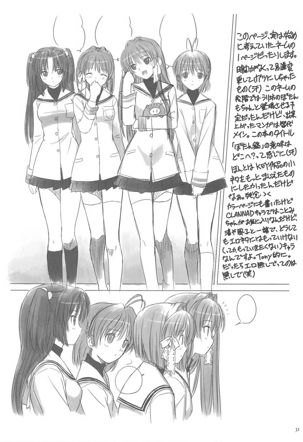 (C75) [T2 ART WORKS (Tony)] Botan Nabe (Clannad) [Italian] - Page 30