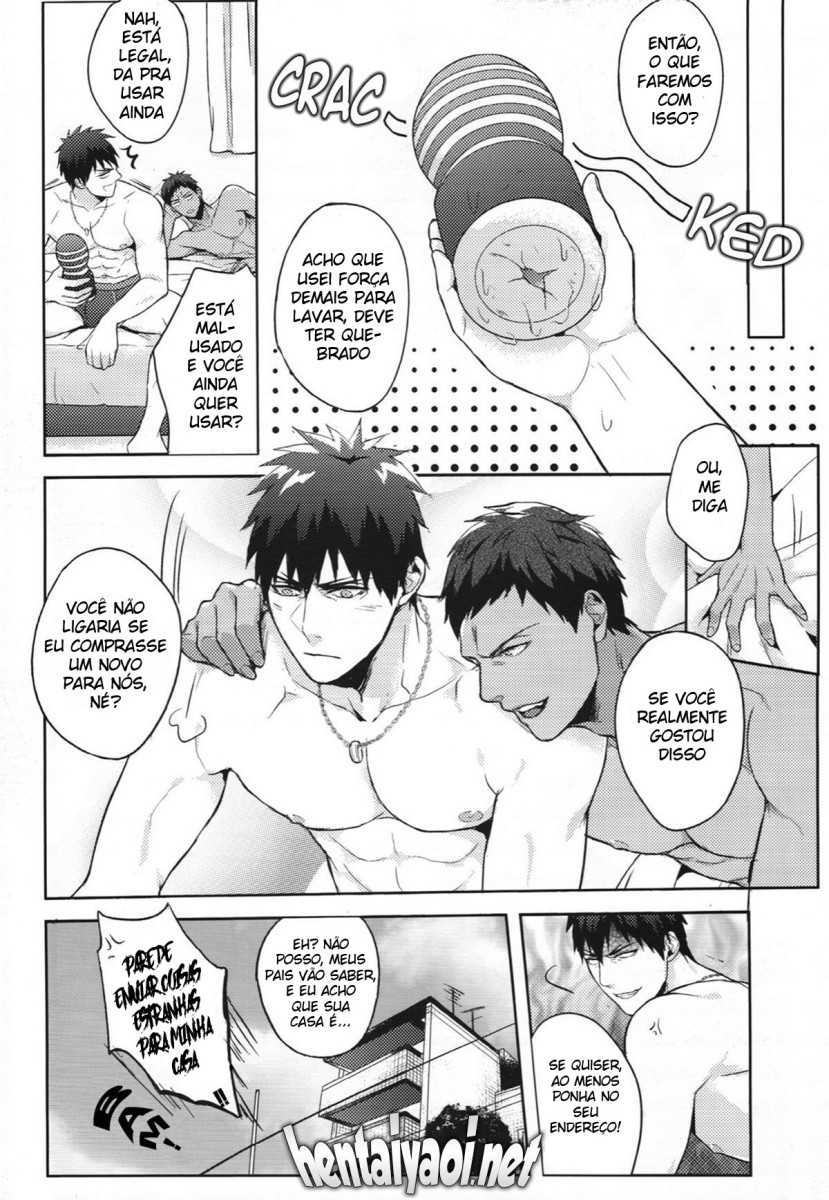 (CWT37) [Fuerzabruta (Zawar)] Hen na Mono o Orenchi ni Okuruna!! (Kuroko no Basuke) [Portuguese-BR] - Page 22