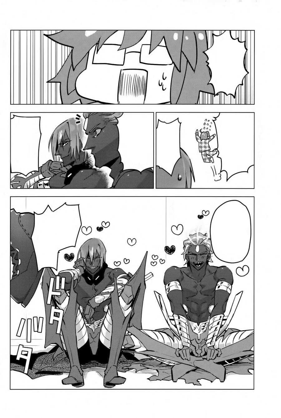 (HaruCC26) [ayyassinmeroncyoukoukudari (Daimon)] Mizu mo Shitataru Ii Funnu x 2 (Fate/Grand Order) [Textless] - Page 15