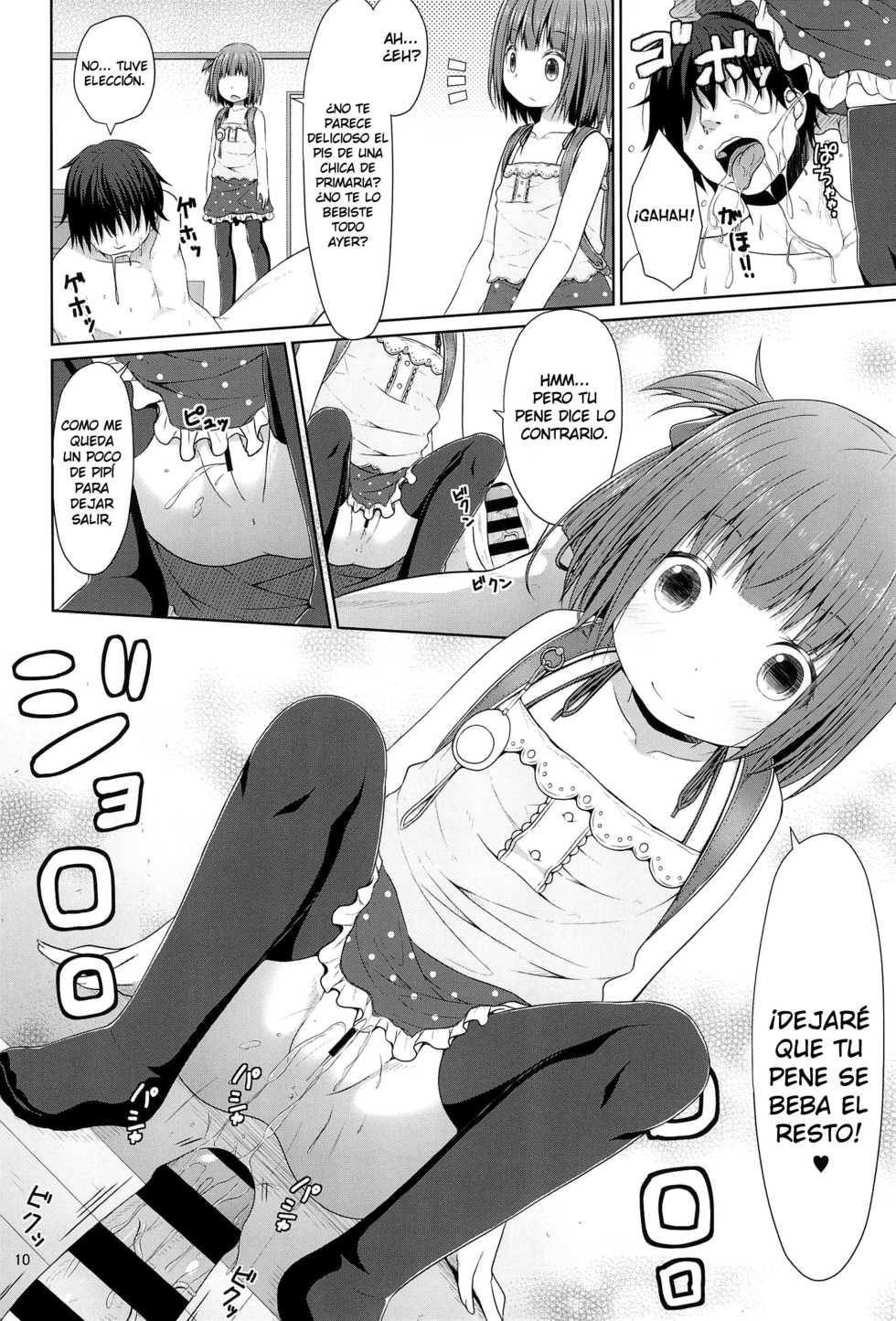 (C94) [Azure (Kagono Tori)] Tonari no Heya ni Sundeiru Yasashii Onii-san wa Jitsu wa Lolicon Deshita [Spanish] [NekoCreme] - Page 10