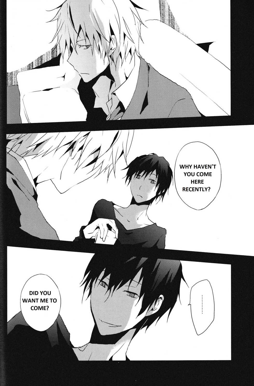 (C80) [Yinghua (sinba)] Yon Ekikan Renai | Fourth Station Romance (Durarara!!) [English] {kittycatkyla23} - Page 7