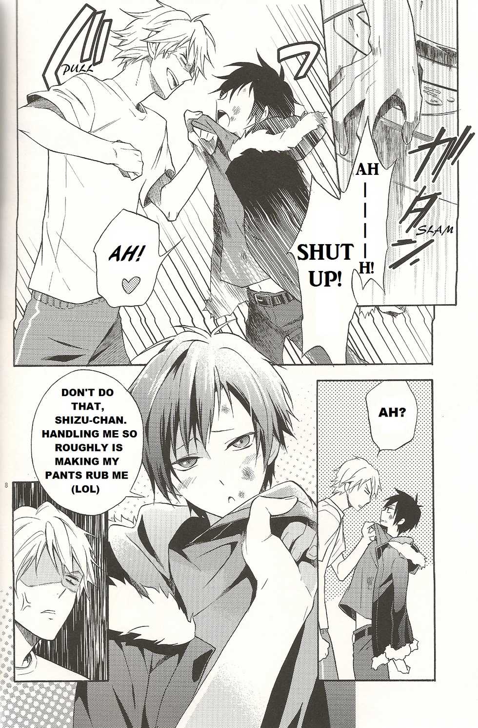 (C79) [Suidoku (una)] Doushiyou mo Nai Hanashi | An Unavoidable Story (Durarara!!) [English] {KCK Amateur} - Page 9