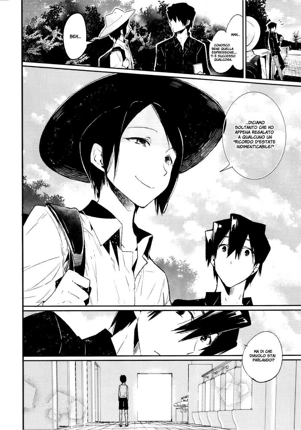 (C87) [Sakusaku Kangen Noushuku (Matashita Kintama)] Haitoku Josou Otouto no Inran Jojishi - Aokan Hen [Italian] [Hentai Fantasy] - Page 28