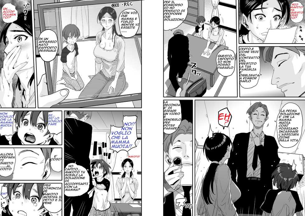 [Hana Hook] Choukyoushi Misogi no Shigoto Sono 1 - Toaru Boshi no Kyousei Kinshin Soukan | Trainer Misogi's work Part 1 Forced incest of a certain mother and child [Italian] - Page 6
