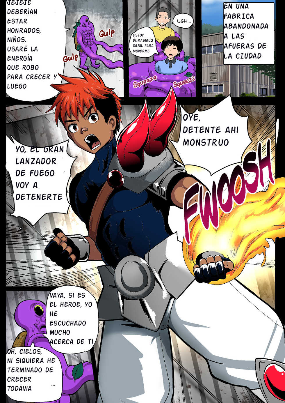 [Akuochisukii Kyoushitsu (Akuochisukii Sensei)] Fire Slugger Energy Drain Zecchou Jigoku | Lanzador de fuego drenaje de energia, climax infernal [Spanish] [Digital] - Page 5