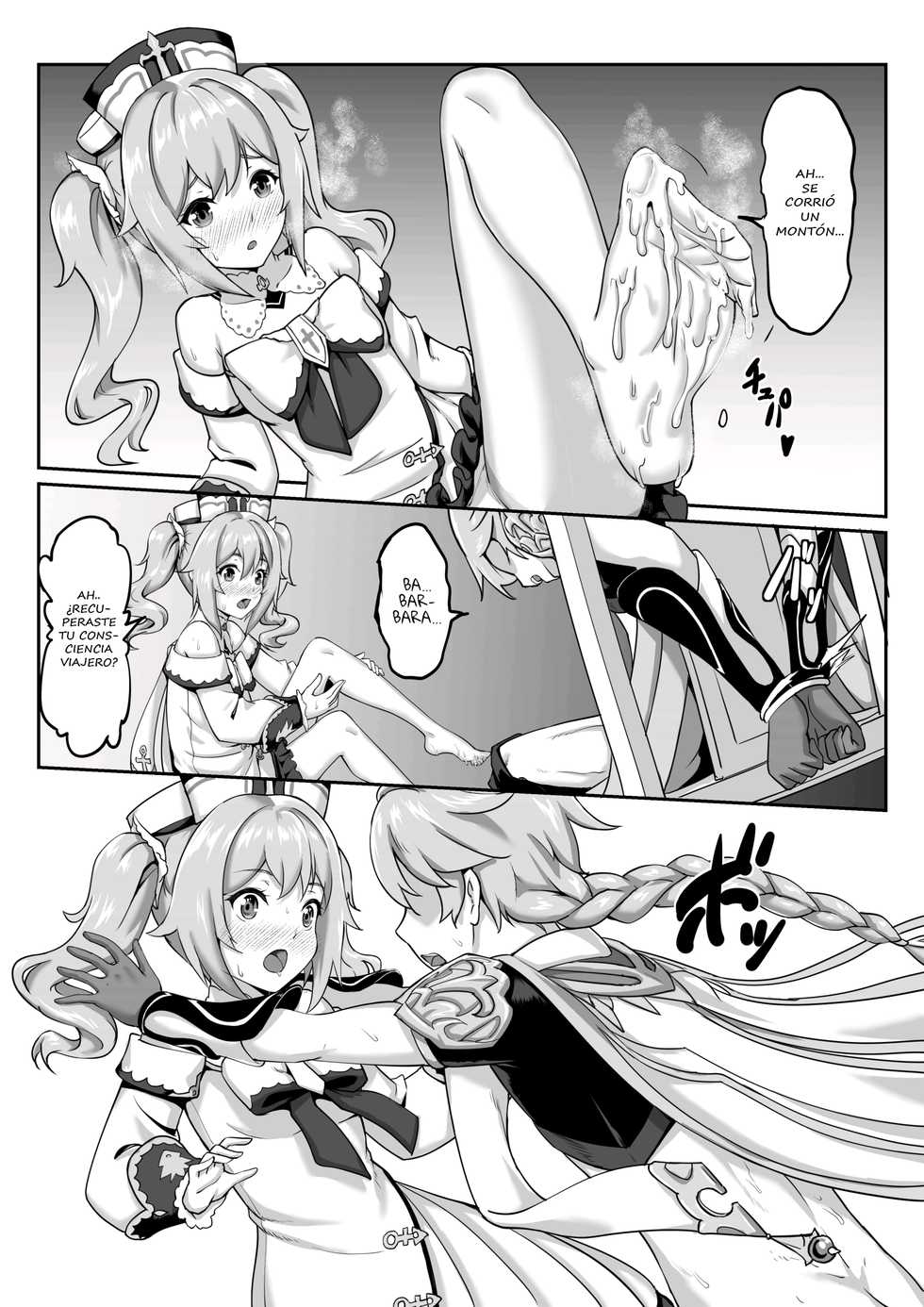 Genshin impact! Barbara STAR!DUSH! [Spanish] [AZXTranslations] - Page 10