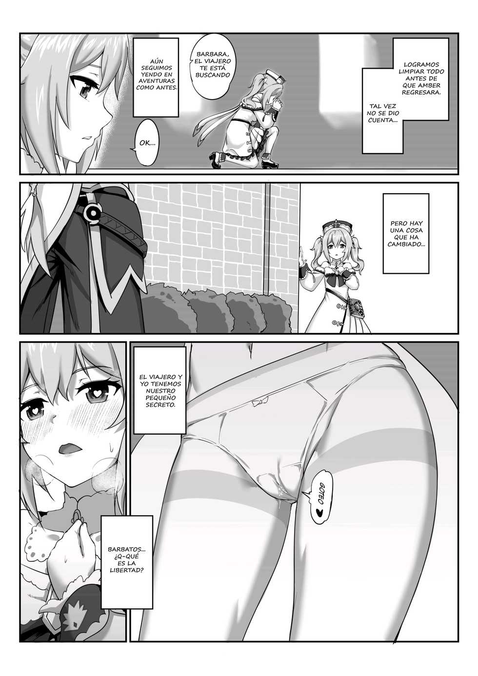 Genshin impact! Barbara STAR!DUSH! [Spanish] [AZXTranslations] - Page 23