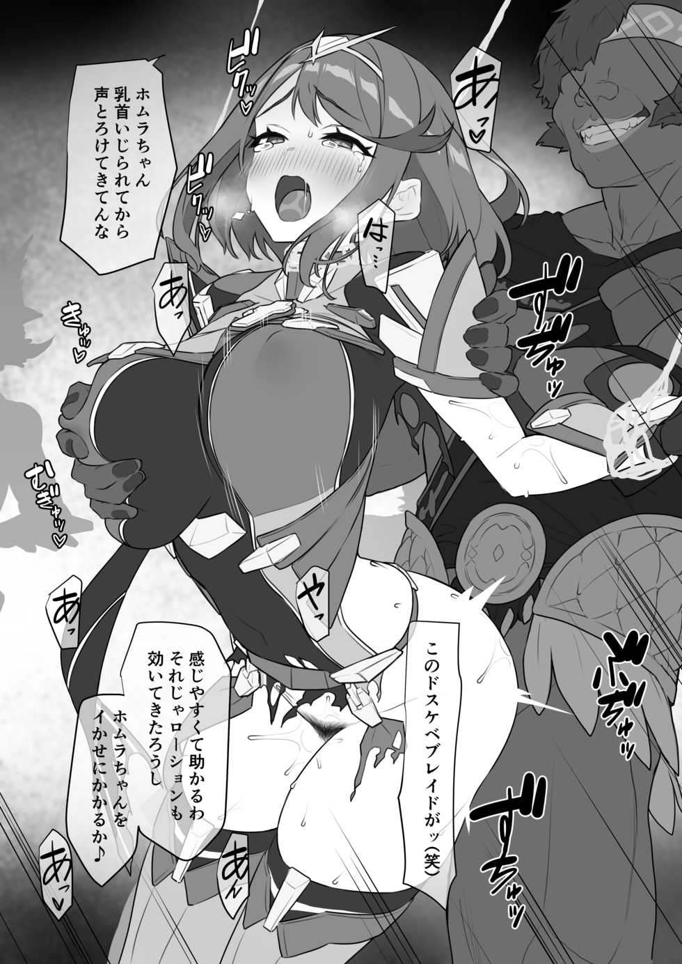 [Pony Farm (Bonnie)] Homura-chan no Junan (Xenoblade Chronicles 2) - Page 15
